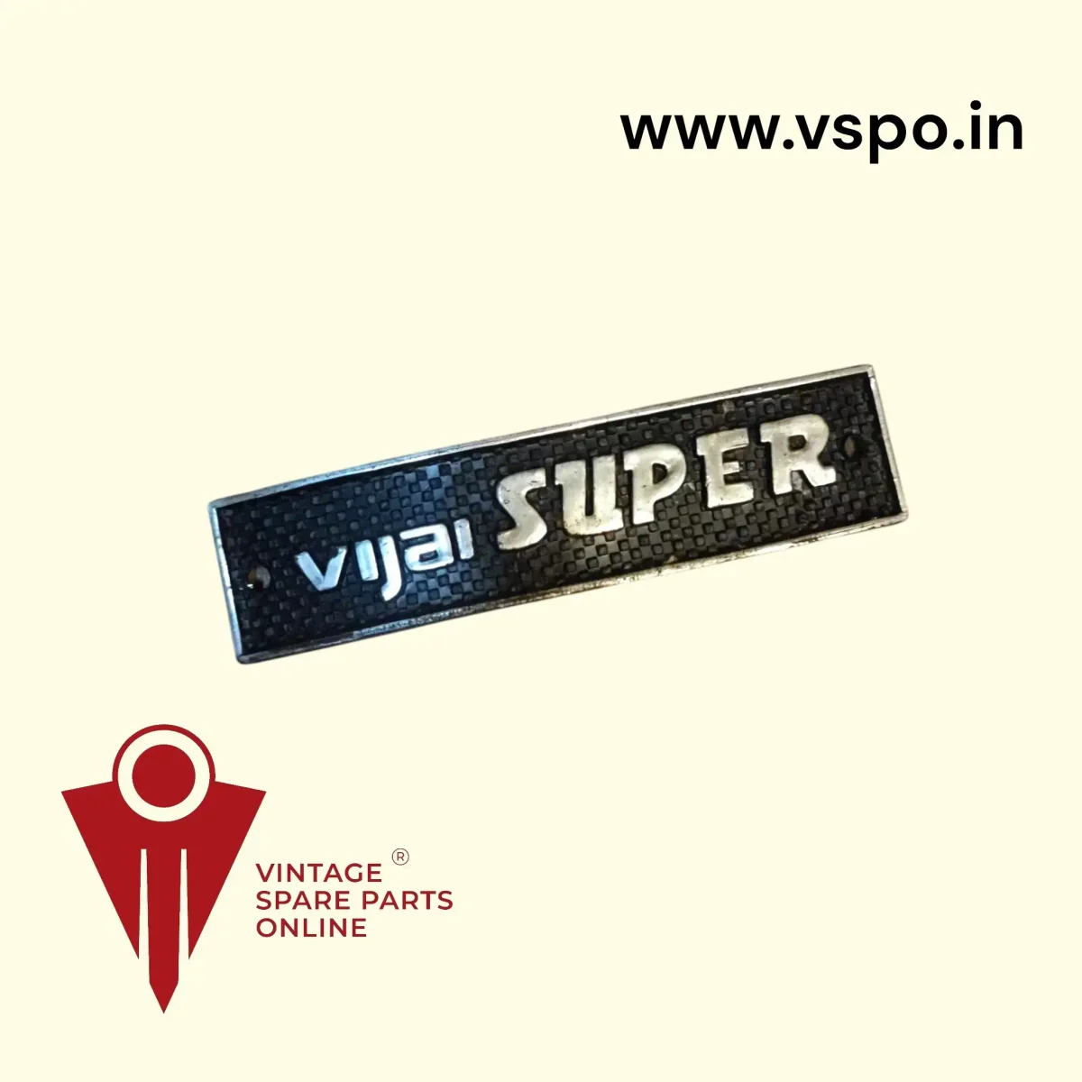 Leg shield plastic vijai super logo