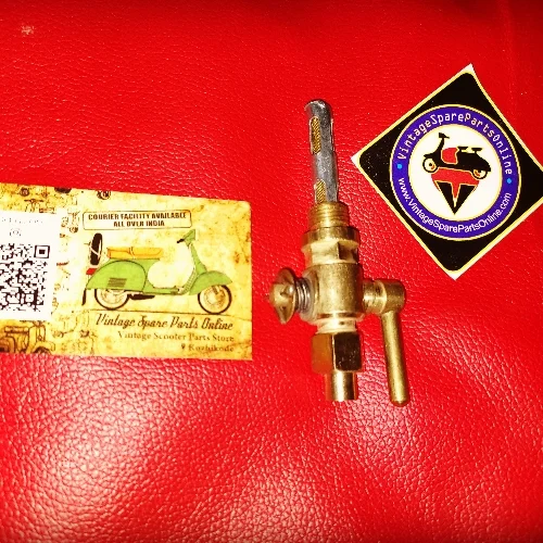 LEVER TYPE BRASS PETROL TAP FOR ENFIELD