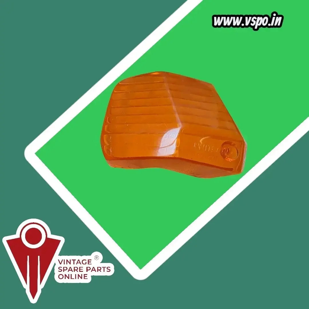 Light orange back LH indicator glass for Kinetic honda zoom