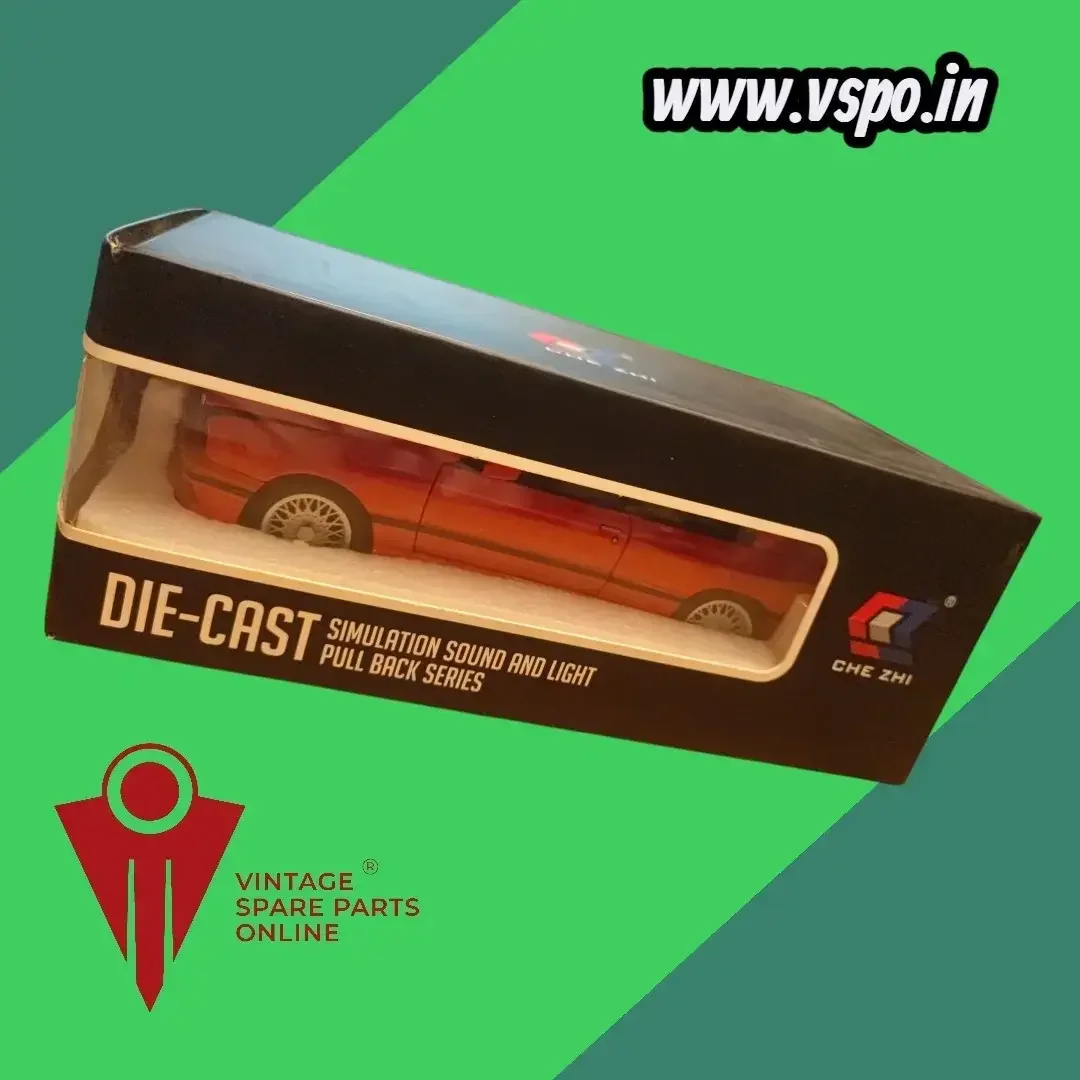 Light red colour BMW M3 1988 E30 1:24 Diecast Metal Car 2