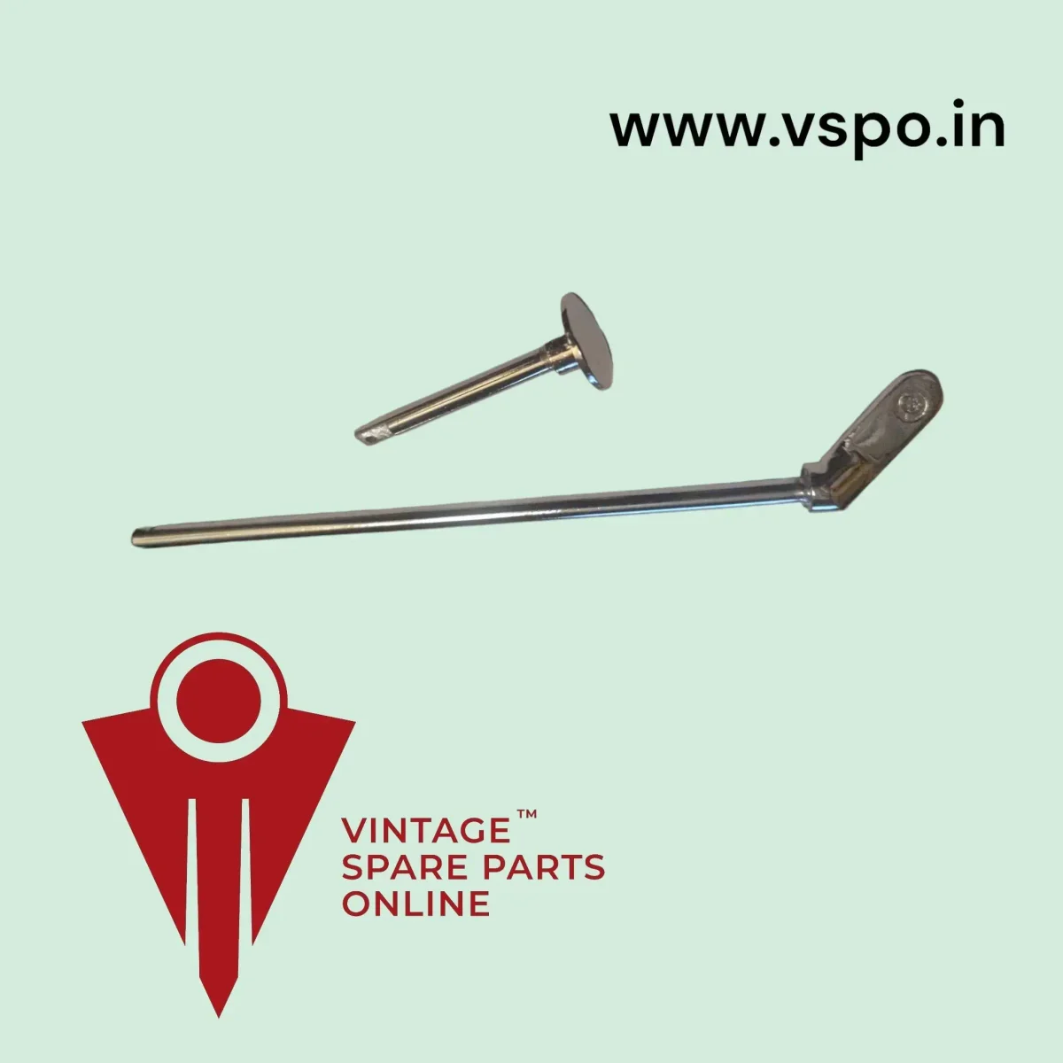 LML CHROME PETROL TAP LEVER AND CHOKE LEVER