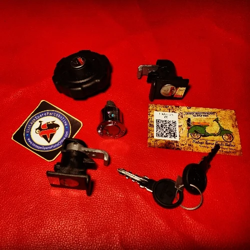 LOCK KIT SET OF 4 WITH TANK CAP FOR SUPER FE