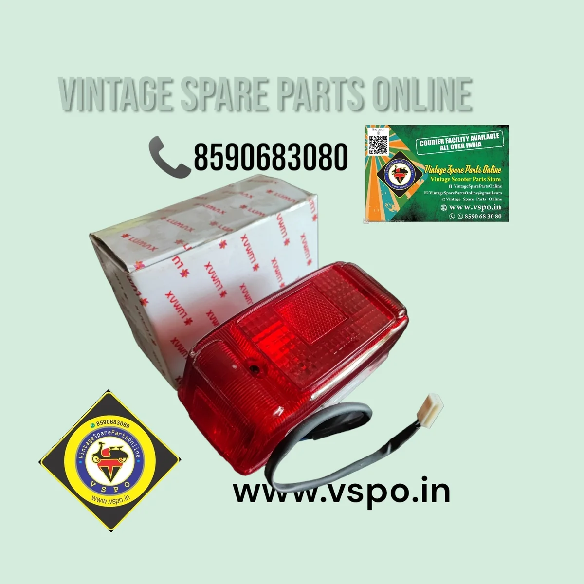 LUMAX BRAND BRAKE LIGHT SET FOR YAMAHA RX100