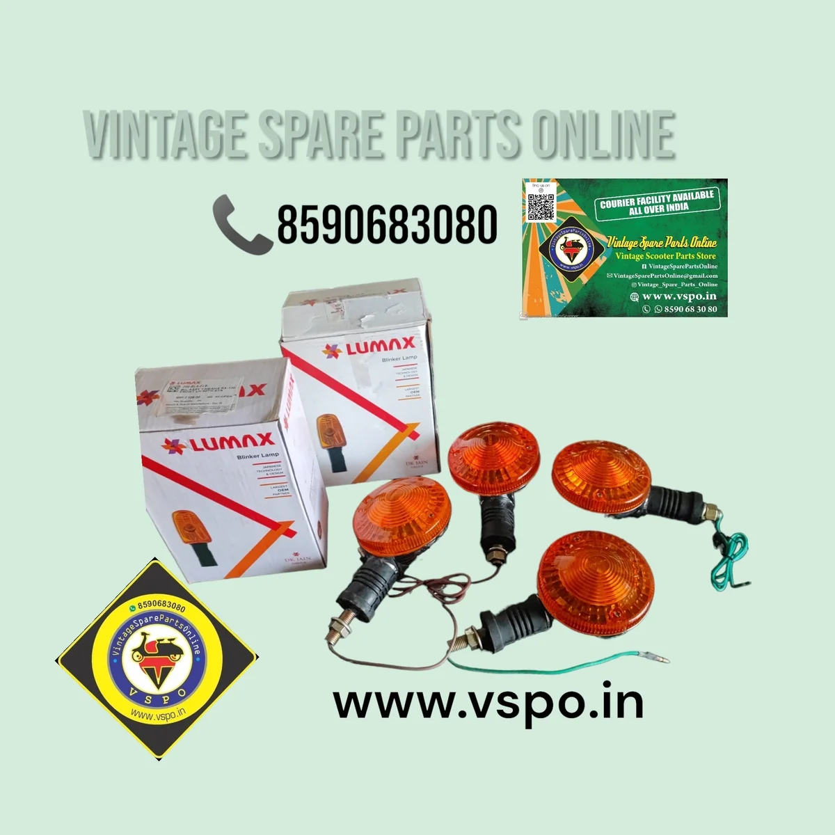 LUMAX BRAND INDICATOR SET FOR YAMAHA RX100