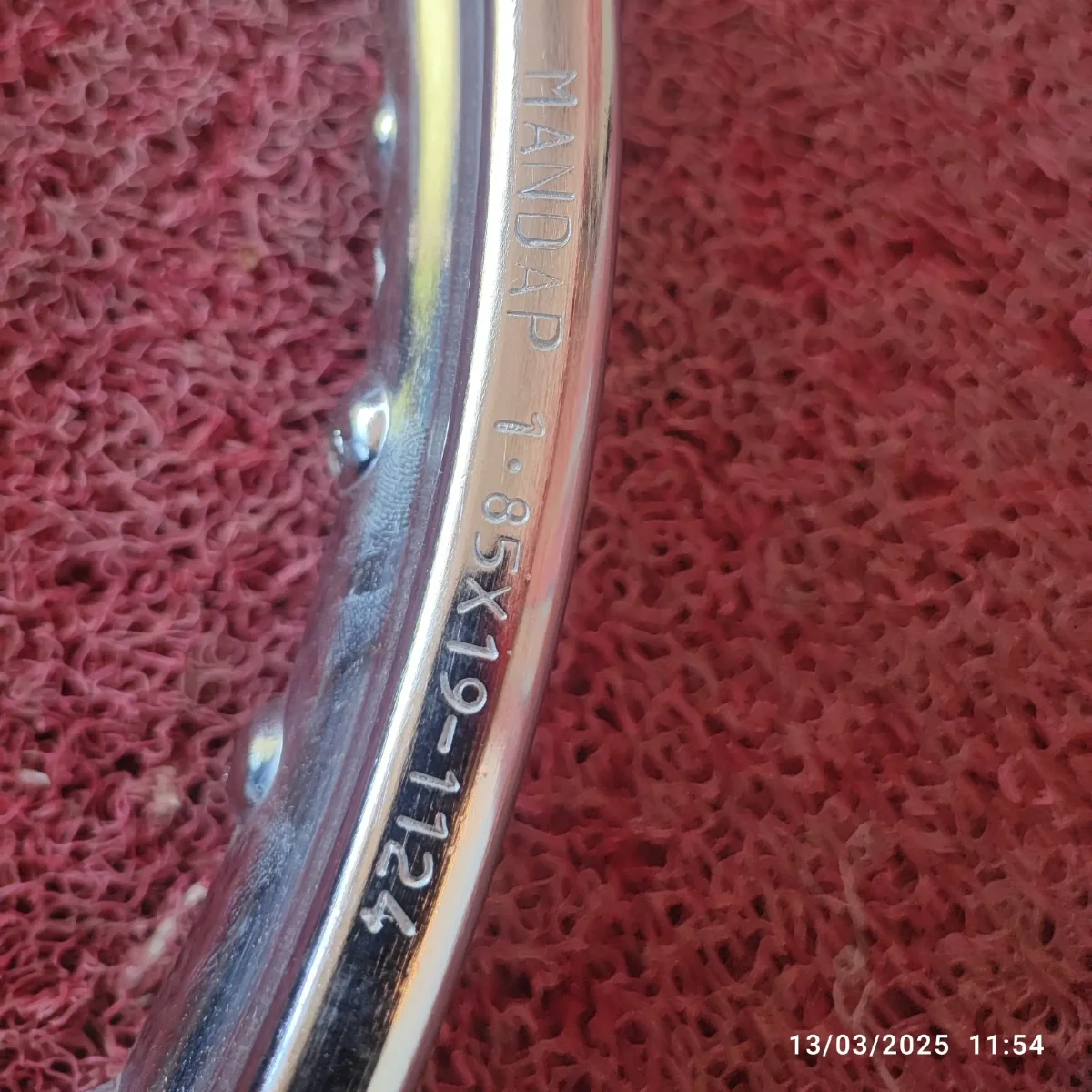 Mandap Brand 19 Inch 36 Hole Rajdoot Wheel Rim 2
