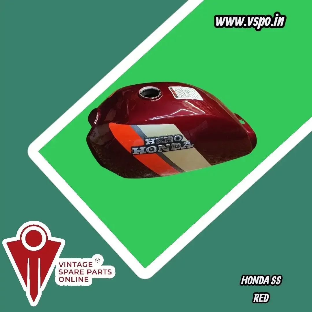Maroon petrol tank and side panel Set for CD100 SS 2