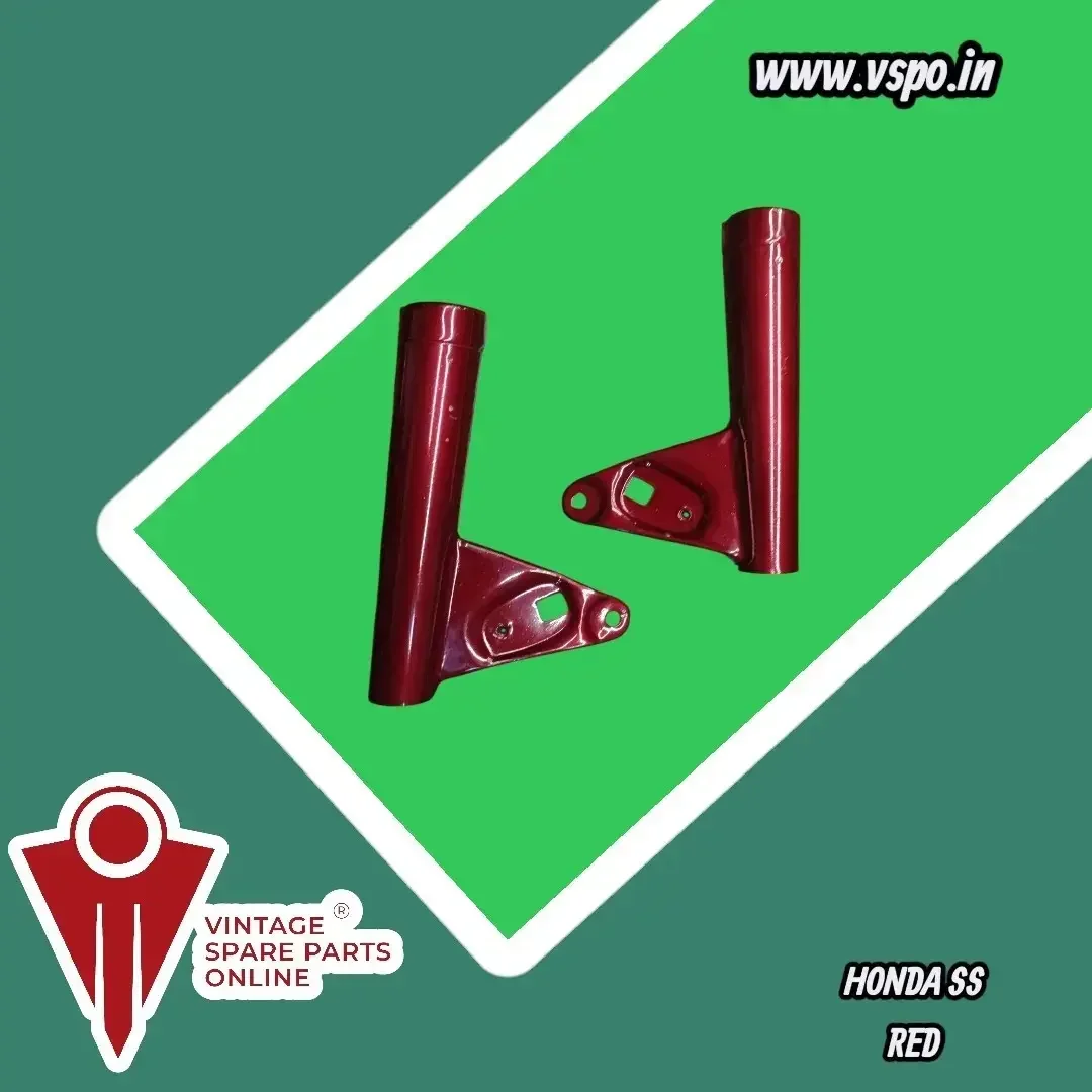 Maroon petrol tank and side panel Set for CD100 SS 4