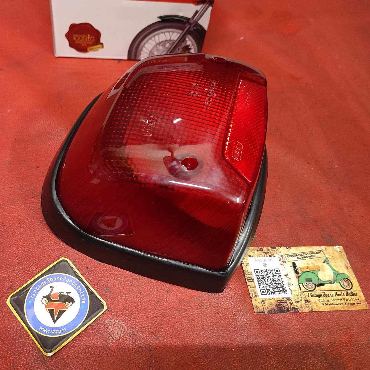 MINDA BRAND BRAKE LIGHT SET FOR BAJAJ CHETAK CLASSIC
