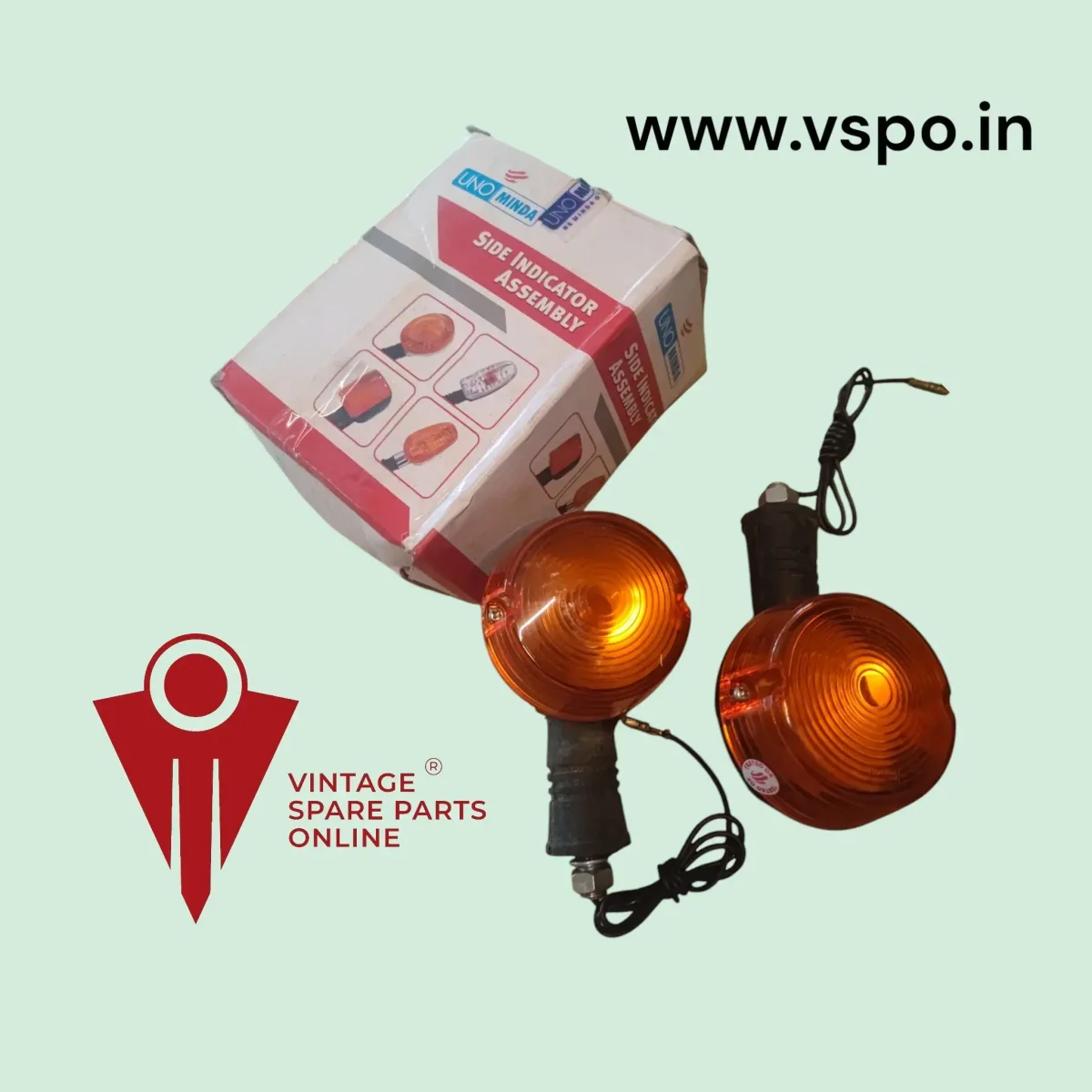 Minda Brand Rear Indicator Set For Max100, Samurai