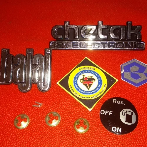 MONOGRAM KIT FOR CHETAK 12v electronic