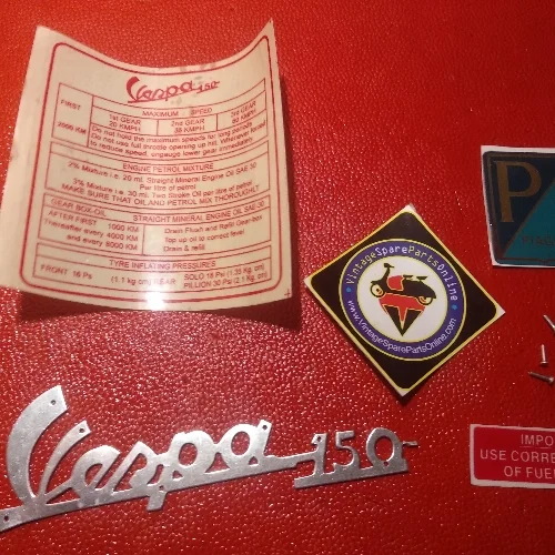 MONOGRAM KIT FOR PIAGGIO VESPA