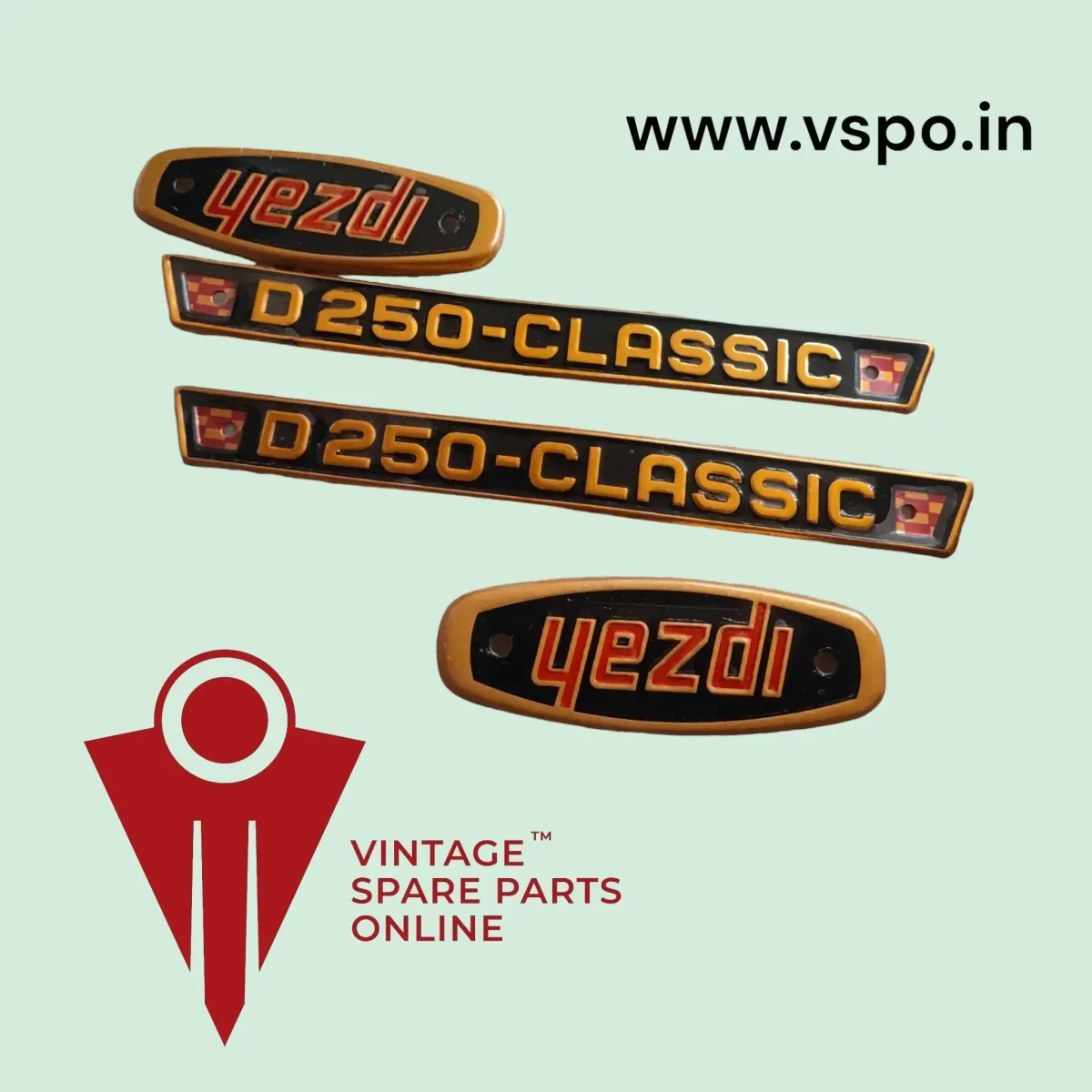 MONOGRAM KIT FOR YEZDI D250 CLASSIC