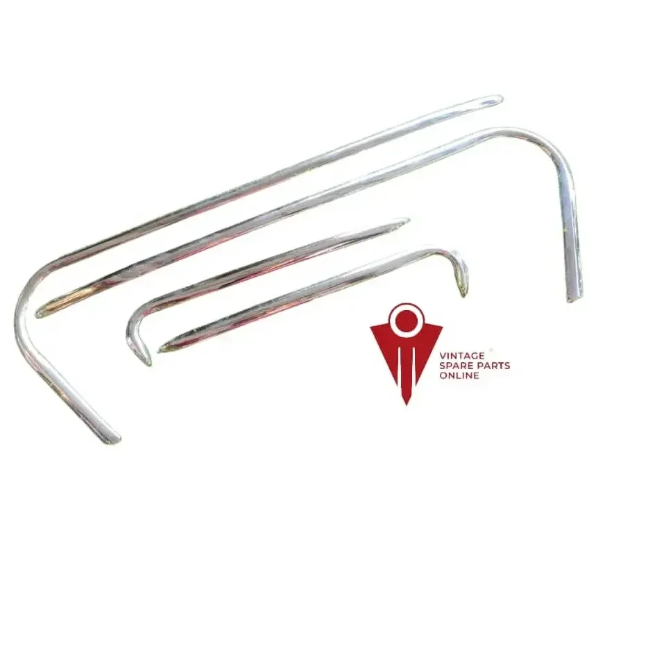 Mudgaurd Side Cover Aluminium Stripe Set For Vespa 150