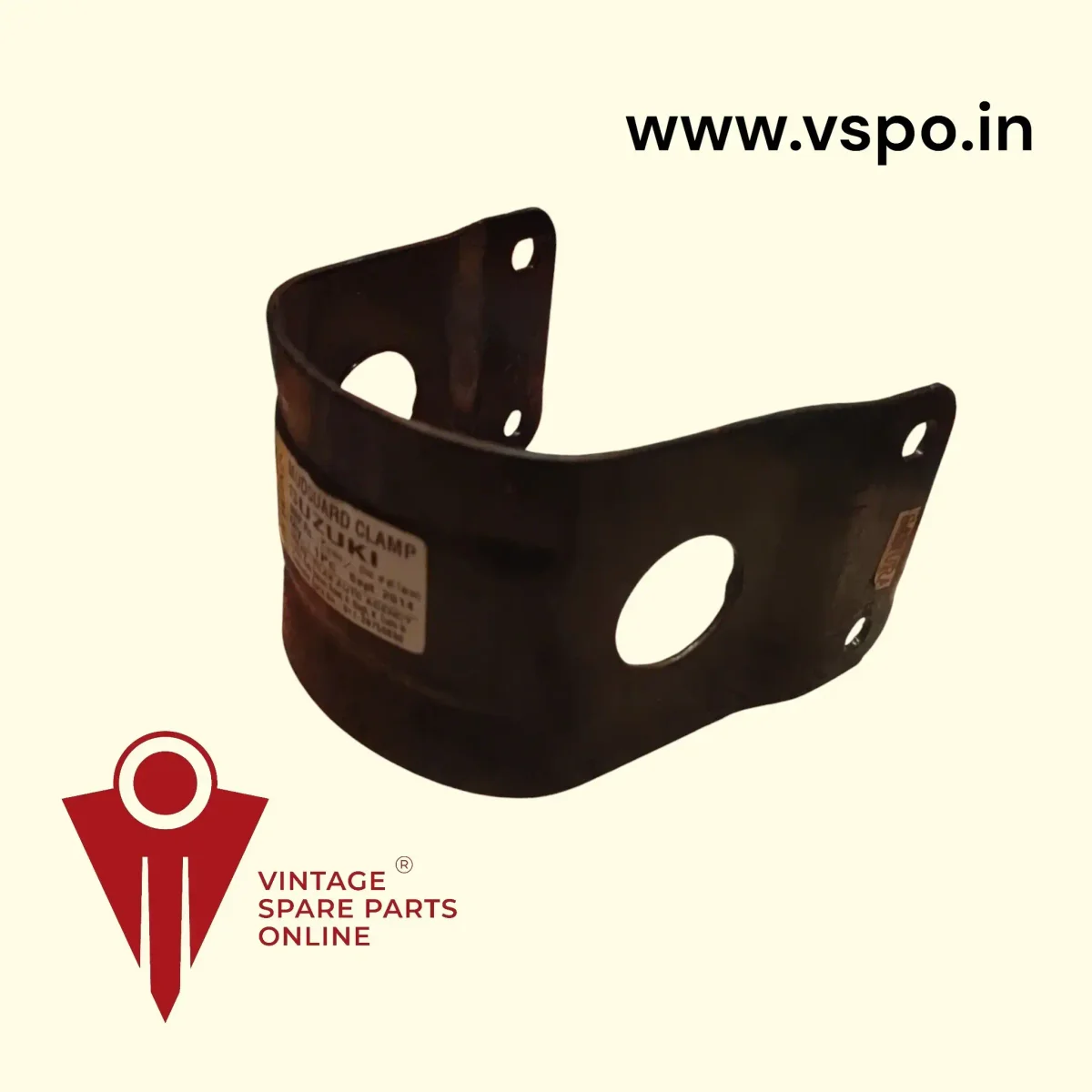 Mudguard clamp for suzuki