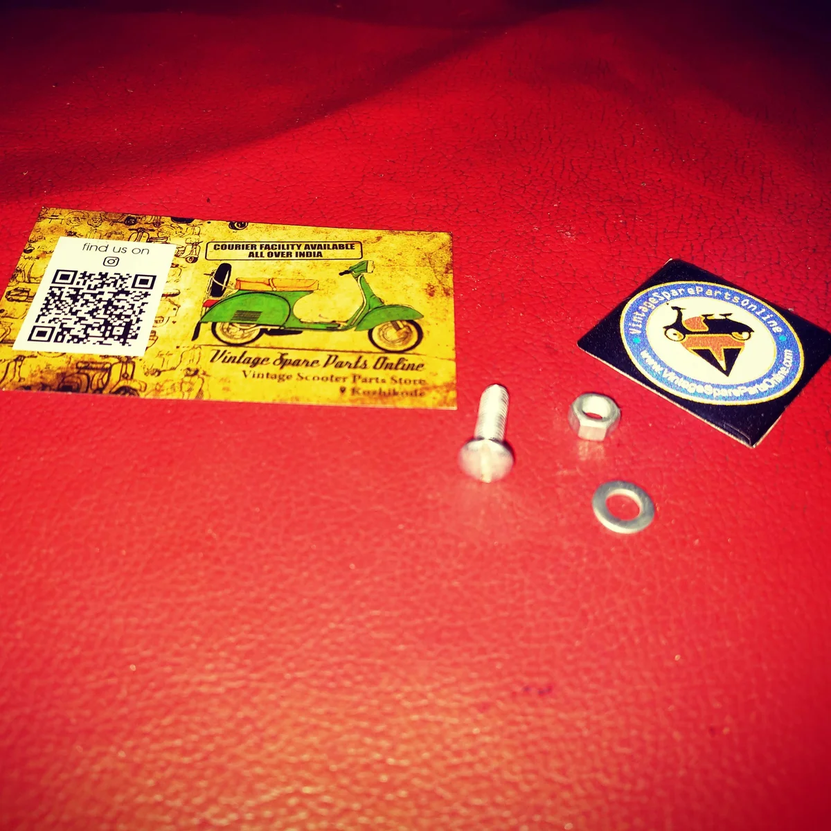 NUMBER PLATE NUT AND BOLT FOR CHETAK