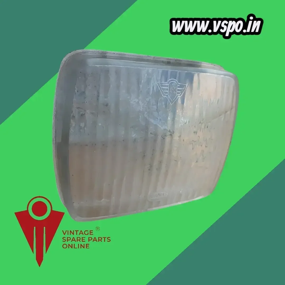 Old stock head light glass for Enfield explorer