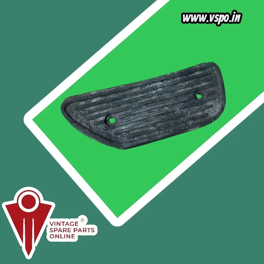 Old Stock ladies foot rest rubber for Kinetic Honda