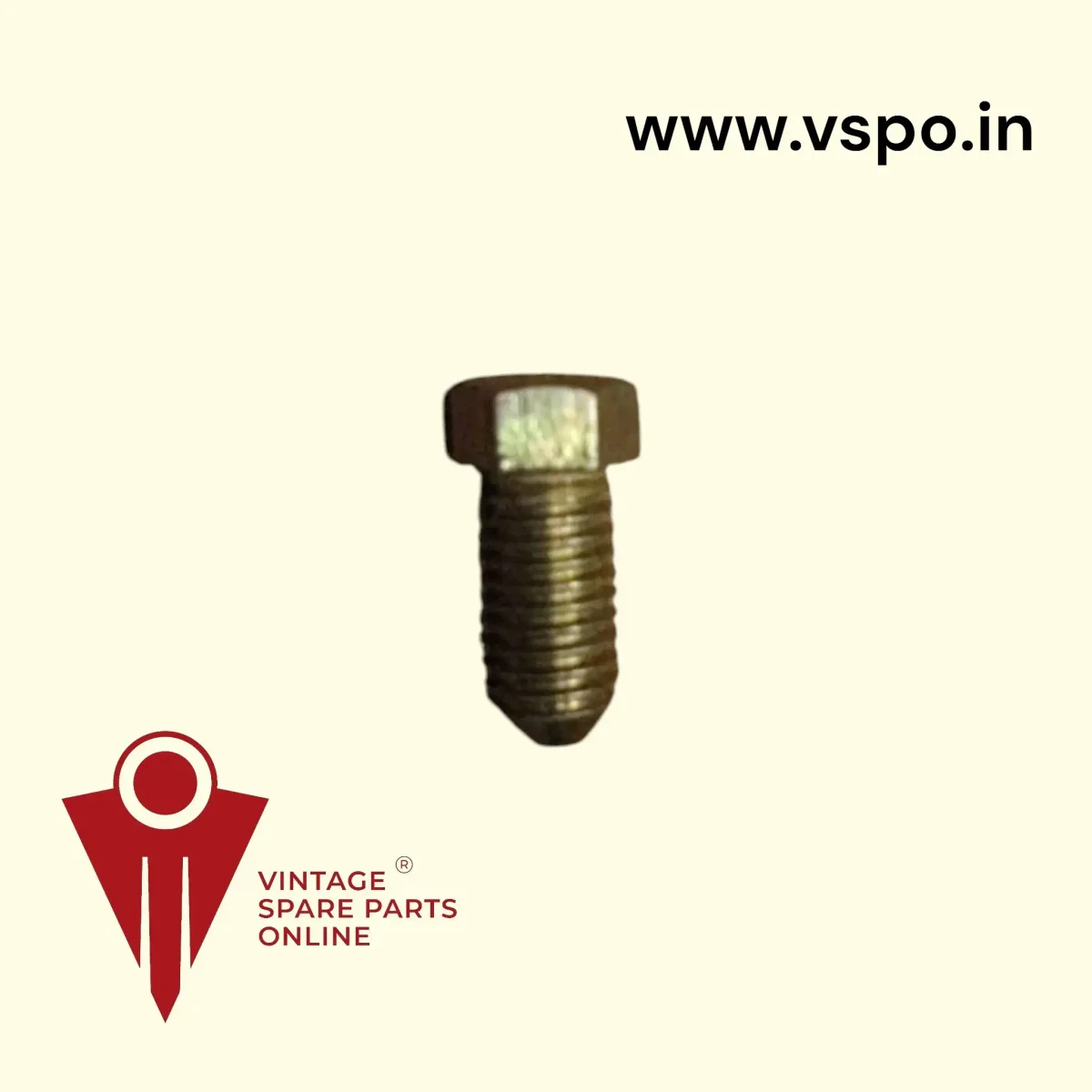 Over size silencer bolt for chetak