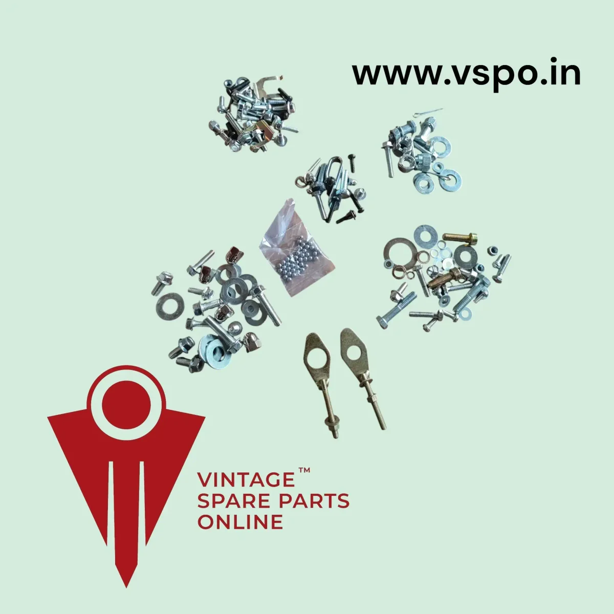 PAS Brand nut bolt kit for splendor