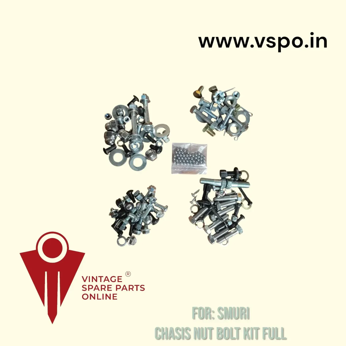 Pas brand nut bolt kit for suzuki samurai