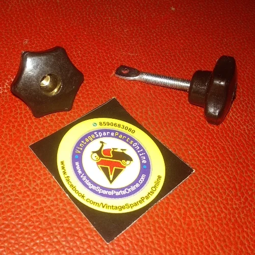 PETROL TANK CAP FLOWER NUT AND BOLT FOR CHETAK