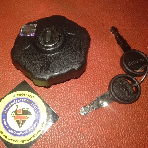 PETROL TANK LOCK CAP WITH KEY FOR NEW MODEL CHETAK