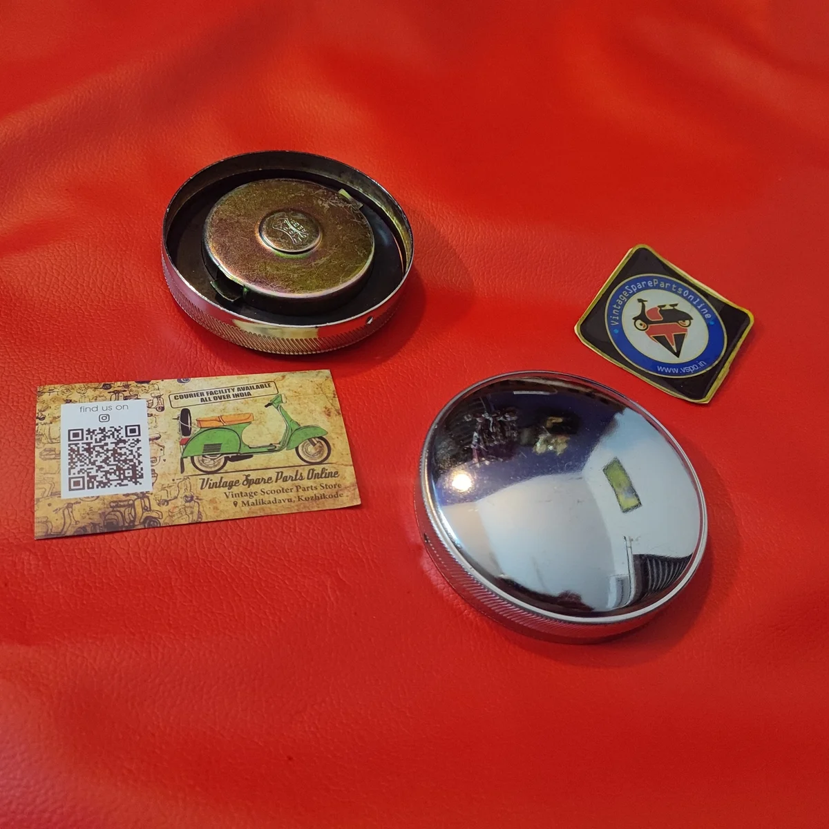 PLAIN PETROL TANK CAP FOR RAJDOOT