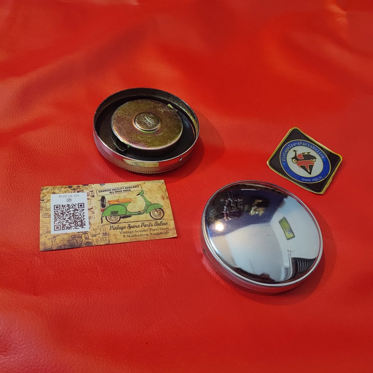 PLAIN PETROL TANK CAP FOR YEZDI