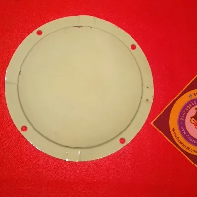 PLAIN STEPPINE PLATE FOR LAMBRETTA 2