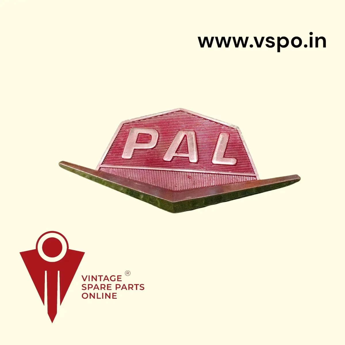 Plastic PAL grill monogram for premier padmini