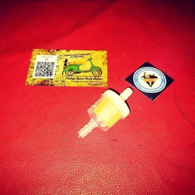 PLASTIC PETROL FILTER FOR SCOOTERS & BIKE