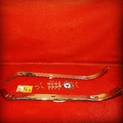 PLATFORM CHROME SIDE BUMPER FOR CHETAK PRIYA CUB SUPER