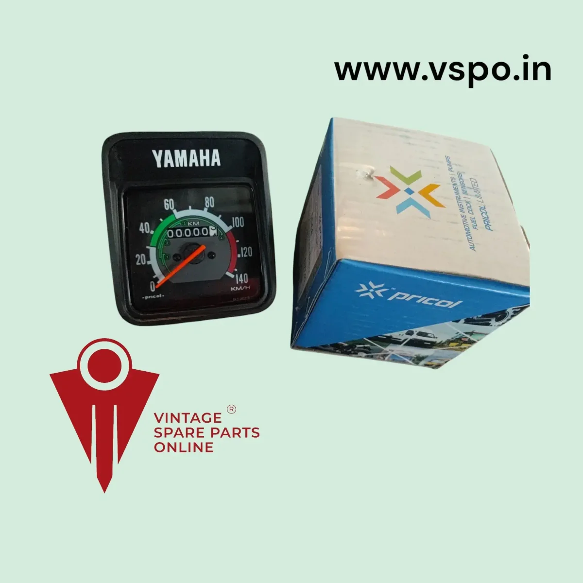 Pricol Brand Speedo Meter Set For Yamaha Rx100, Rxz