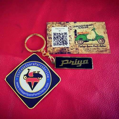 PRIYA BRASS KEYCHAIN