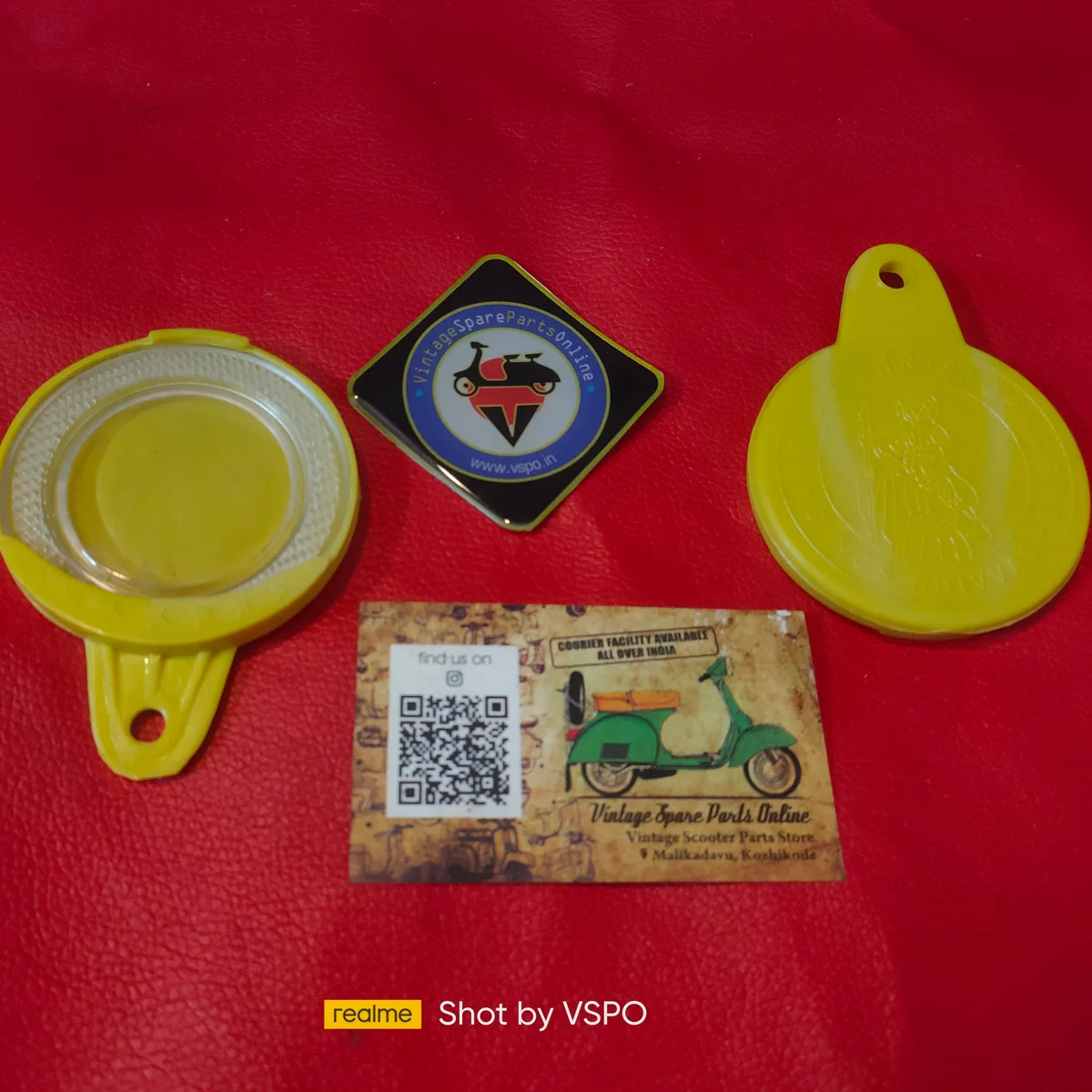 PVC TYPE SMALL SIZE TAX TOKEN HOLDER FOR VINTAGE VEHICLES