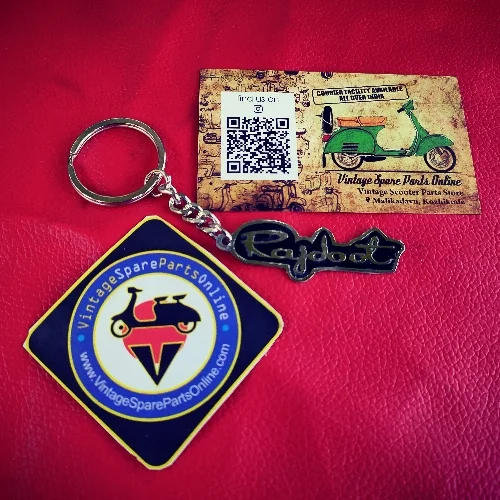 RAJDOOT BRASS KEYCHAIN