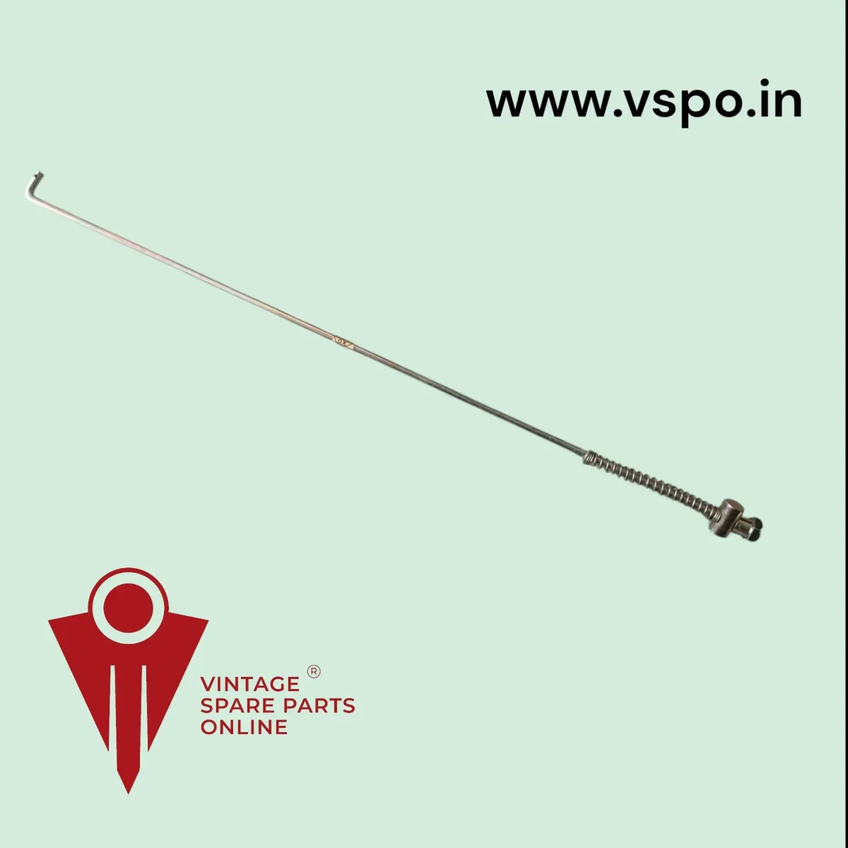 Rear brake rod with nut for suzuki
