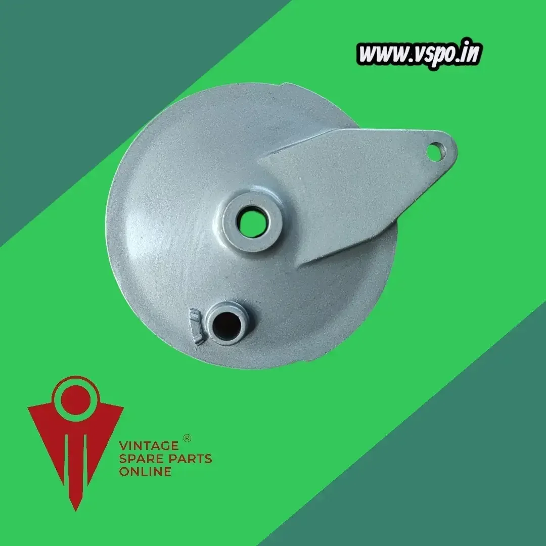 Rear brake shoe plate for Yamaha RX 100