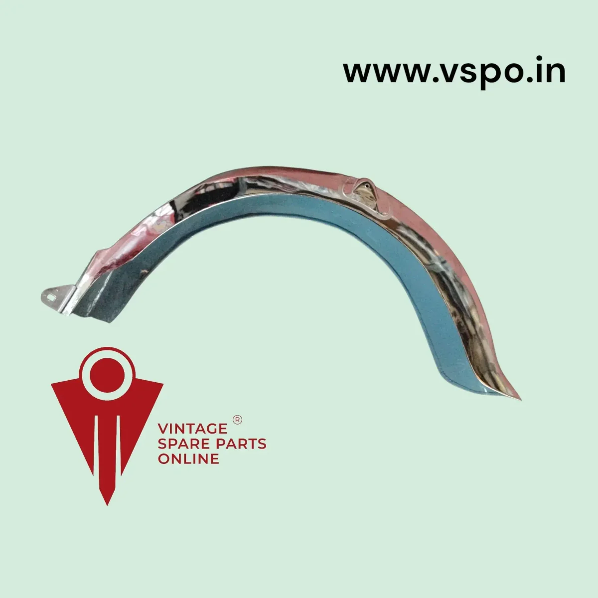 Rear Chrome Mudgaurd For Old Model Her Honda Cd100