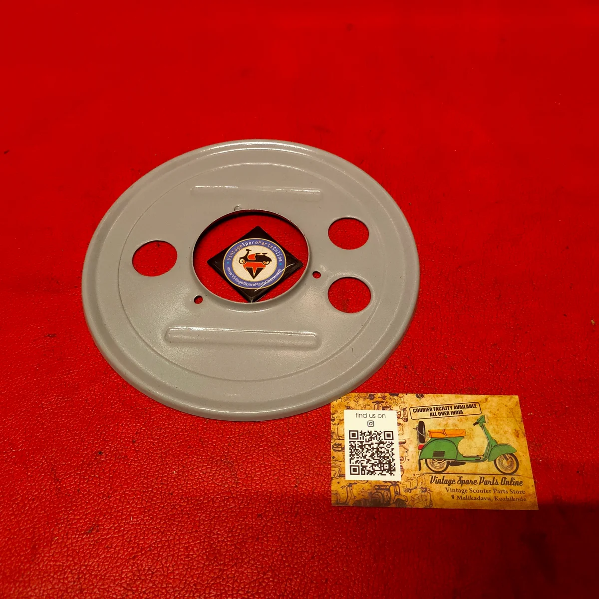 REAR HUB PLATE FOR CHETAK
