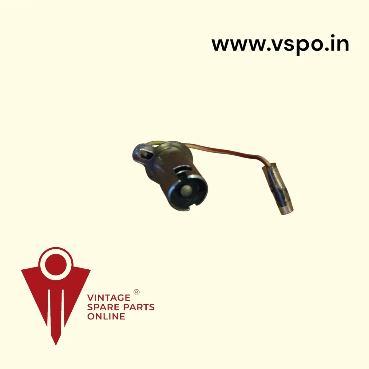 Rear indicator bulb holder with wire for super fe