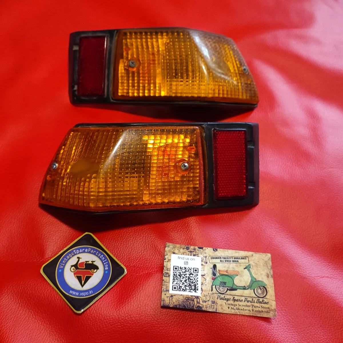 REAR INDICATOR SET FOR LML VESPA SELECT