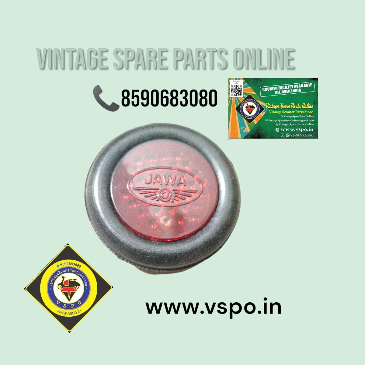 REAR MUDGAURD REFLECTOR FOR JAWA