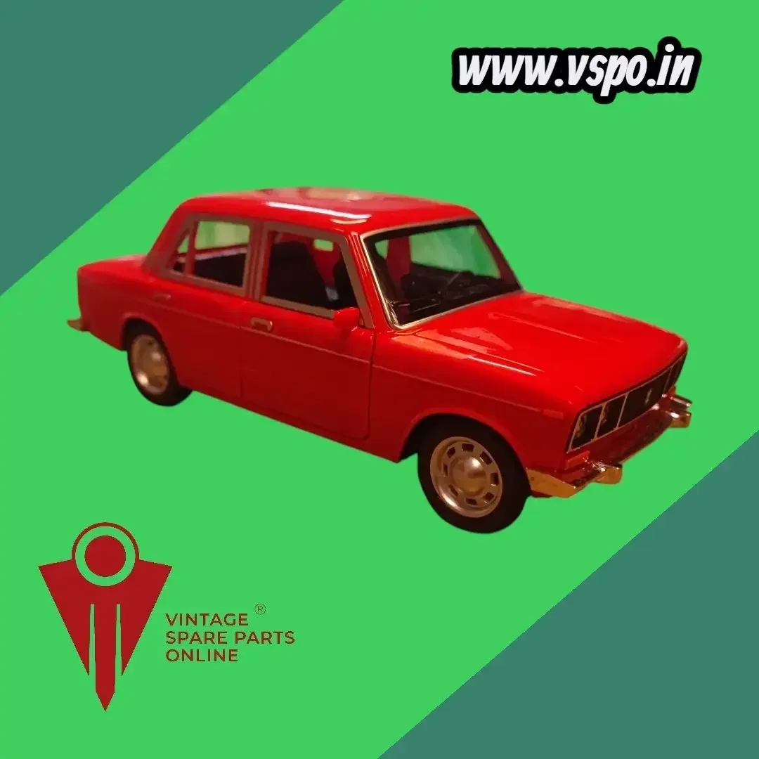 Red colour Lada vaz 2107 metal diecast model car 1:24 scale