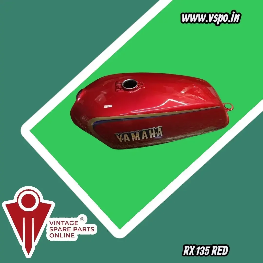 RED PETROL TANK SET FOR YAMAHA RX135