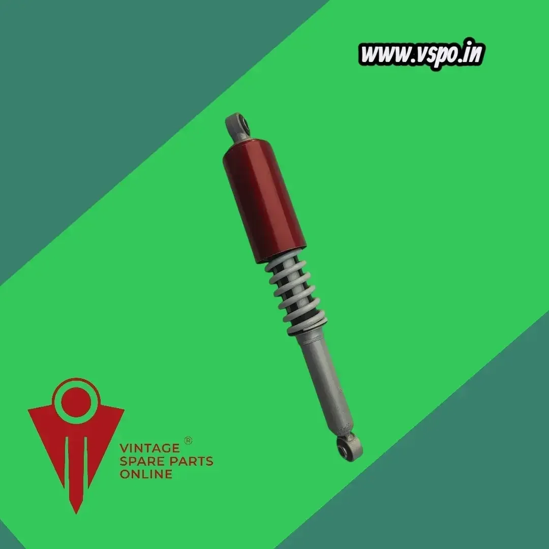 Red rear shock absorber set for hero cd100ss 2