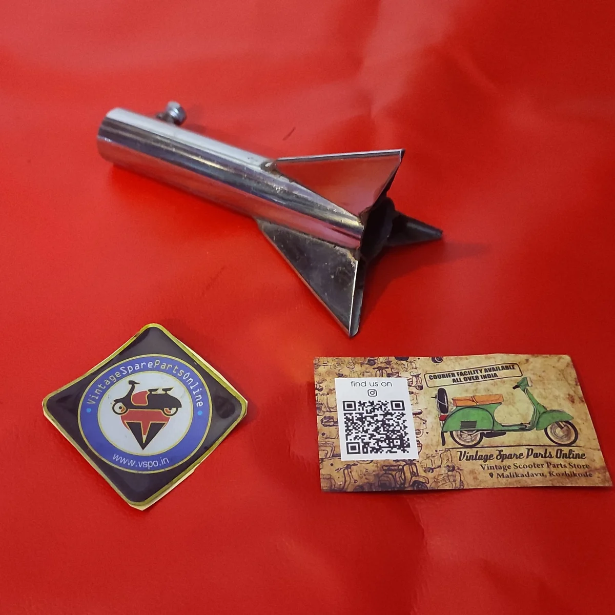 ROCKET DESIGN SILENCER TAIL PIPE FOR CHETAK, CUB, PRIYA, SUPER