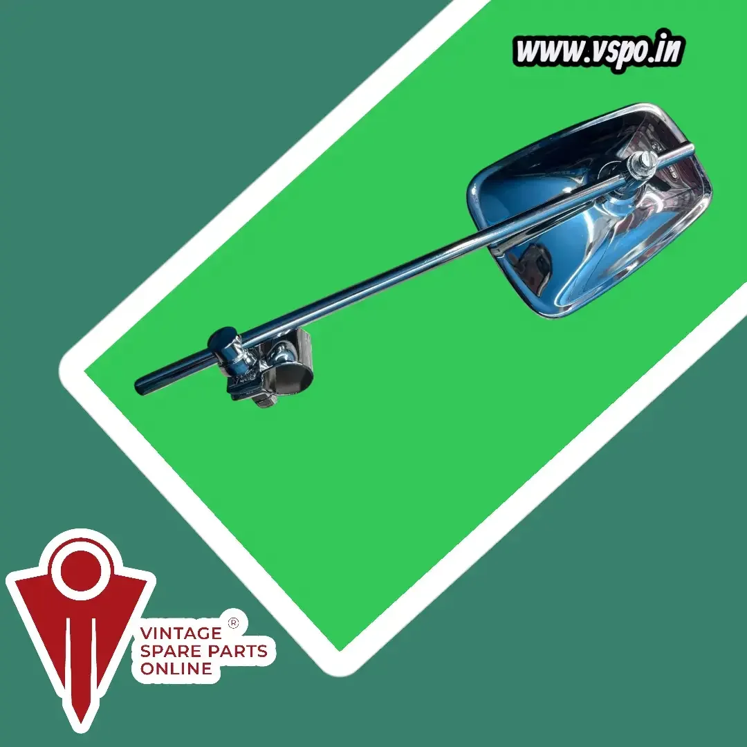 ROD TYPE RECTANGLE MIRROR SET OF 2 FOR YEZDI JAWA ENFIELD 3