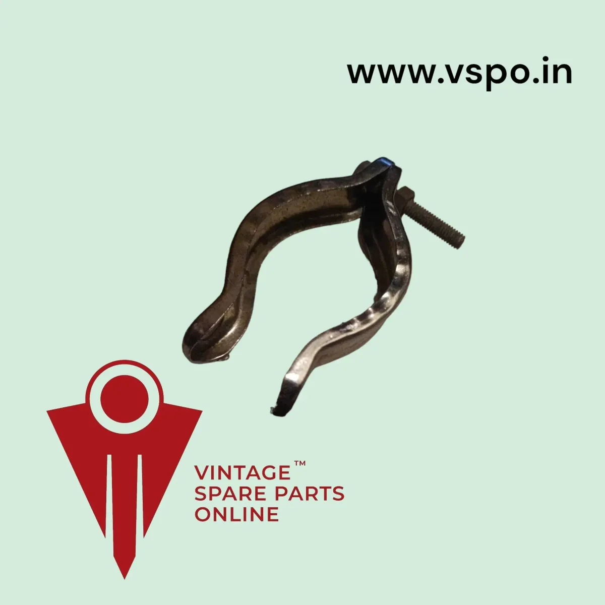 ROUND MIRROR CLAMP FOR SCOOTERS