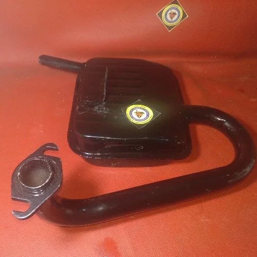S CLAMP SILENCER FOR BAJAJ SUPER FE